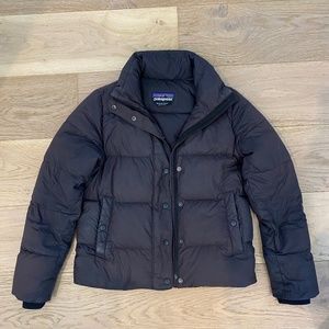 Patagonia Women’s Silent Down Black Puffer Jacket XS